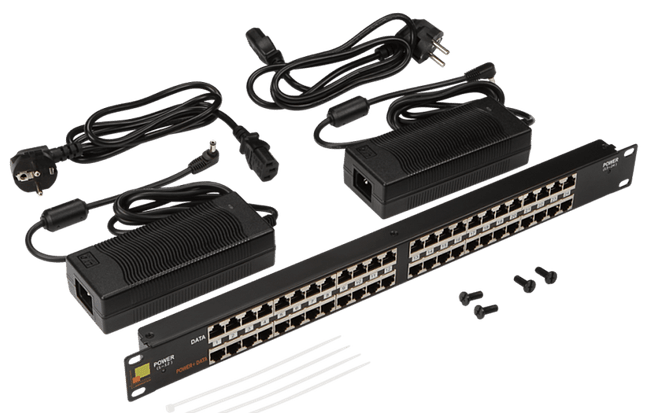 Патч-панель Lanmaster LAN-PP24-POE/A2