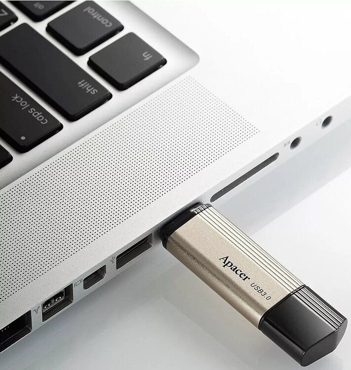 USB Flash-накопитель Apacer AH353 64GB Golden Wing (AP64GAH353C-1)