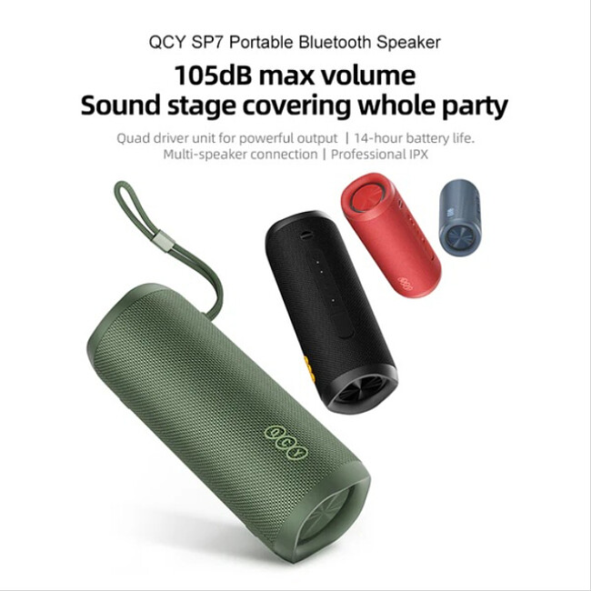 Портативная колонка QCY SP7 Speaker Black (BH24SP7A)