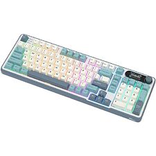 Клавиатура Royal Kludge RKS98 Light Could/RK Chartreuse