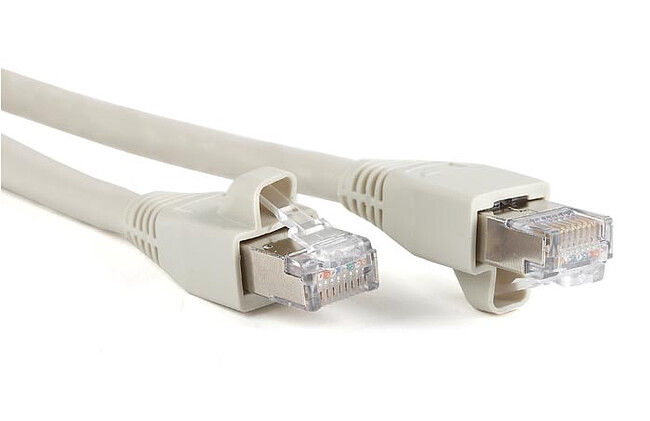 Кабельная сборка Hyperline PC-LPM-STP-RJ45-RJ45-C6a-2M-LSZH-GY серый