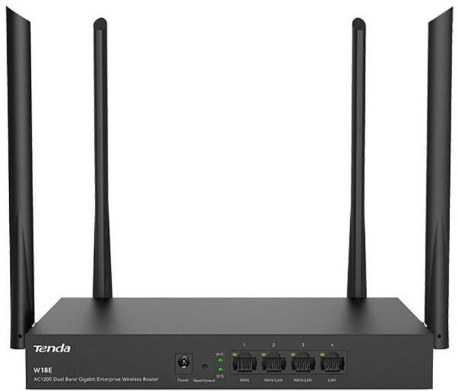 Wi-Fi маршрутизатор Tenda 1350MBPS W18E Wi-Fi маршрутизатор Tenda 1350MBPS W18E