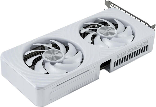 Видеокарта Palit GeForce RTX 5060 White OC 8GB GDDR7 (NE75060U19P1-GB2063M)