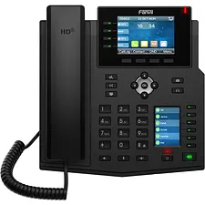 IP-телефон Fanvil X5U V2 черный