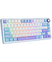 Клавиатура Royal Kludge R75 K Silver switch/Taro Milk