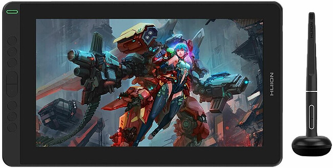 Графический планшет Huion Kamvas 13 космический черный