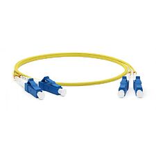 Патч-корд Hyperline FC-D2-9-LC/ULLUR-LC/ULLUR-H-5M-LSZH-YL желтый