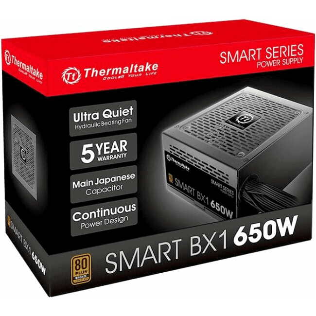 Блок питания Thermaltake Smart BX1 650 (PS-SPD-0650NNSABE-1)