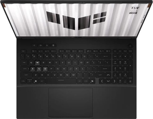 Ноутбук ASUS TUF Gaming F16 FX608JHI-TU272W Jaeger Gray (90NR0NA1-M00N20)