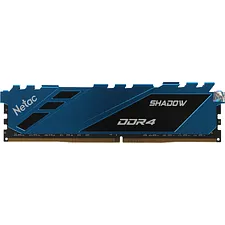 Оперативная память Netac Shadow 16Gb DDR4 Blue (NTSDD4P26SP-16B)