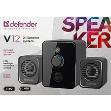 Акустика Defender V12 черный (65212)