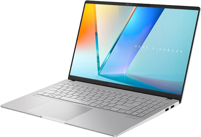 Ноутбук ASUS Vivobook S 15 OLED S5507QA-MA052W Silver (90NB14Q2-M00630)