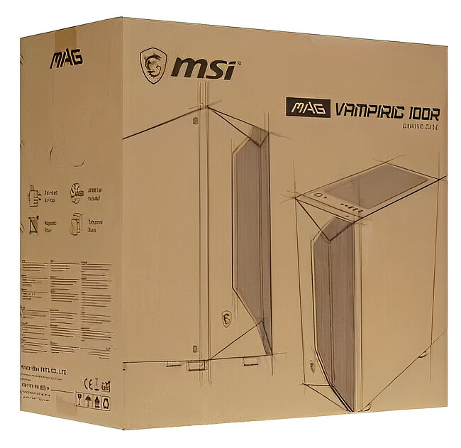 Корпус MSI MAG Vampiric 100R ATX без БП черный (306-7G07R25-809)