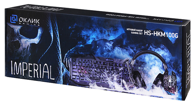 Набор периферии Oklick HS-HKM100G черный