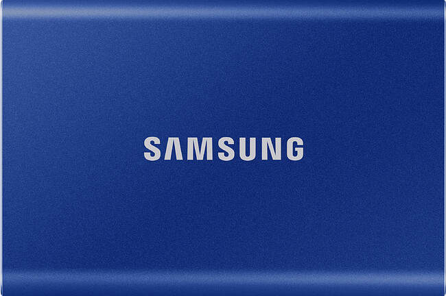 Внешний накопитель Samsung T7 Touch USB3.2 2 TБ синий (MU-PC2T0H/WW)