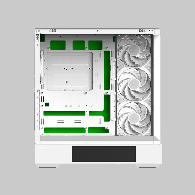 Корпус Zalman P40 DS White