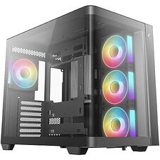 Корпус DeepCool CG530U 4F ATX без БП черный (R-CG530U-BKAGA4-G)