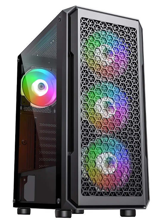 Корпус Accord 3338 черный без БП (ACC-3338)