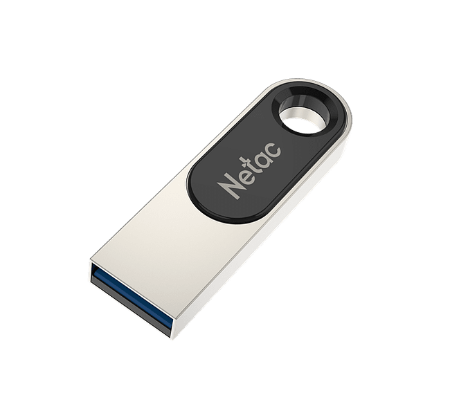 USB Flash-накопитель Netac U278 16GB серебристый/черный (NT03U278N-016G-32PN)