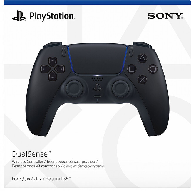 Геймпад Sony PlayStation DualSense черный (CFI-ZCT1W)