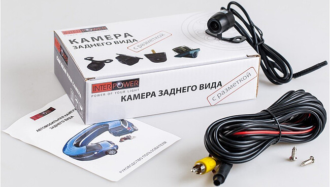 Камера заднего вида Silverstone F1 Interpower IP-168 F/R