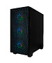 Корпус HAFF Fancy mATX без БП черный