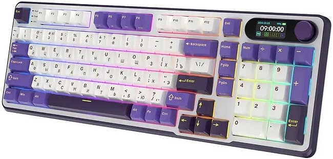 Клавиатура Royal Kludge RK-S98 Brown switch Blackberry