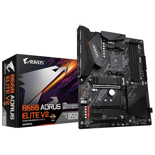 Материнская плата GigaByte B550 Aorus Elite V2 DDR4 rev. 1.5