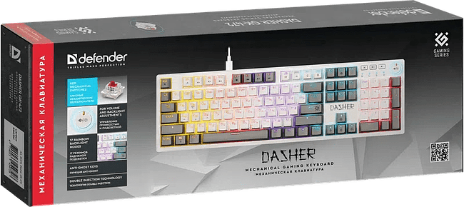Клавиатура Defender Dasher GK-472 (45472)