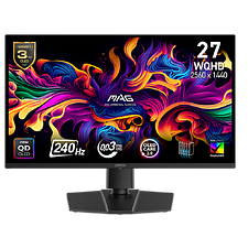 Монитор MSI Mag 271QP QD-OLED X24 черный (9S6-3CD89T-043)