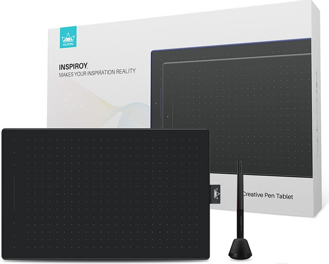 Графический планшет Huion Inspiroy черный (RTP-700)