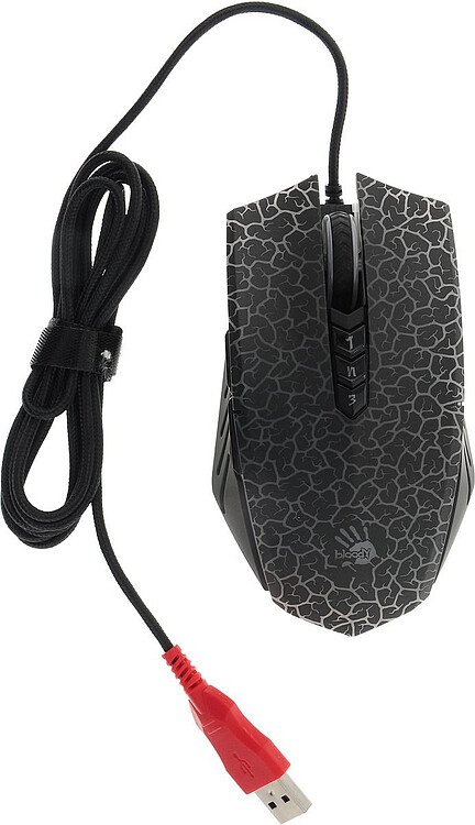 Мышь A4Tech Bloody A7 черный