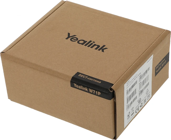 IP-телефон Yealink W71P черный
