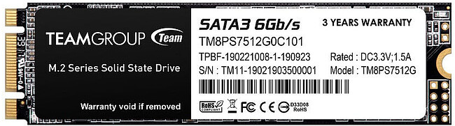 SSD диск Team Group MS30 512GB (TM8PS7512G0C101)