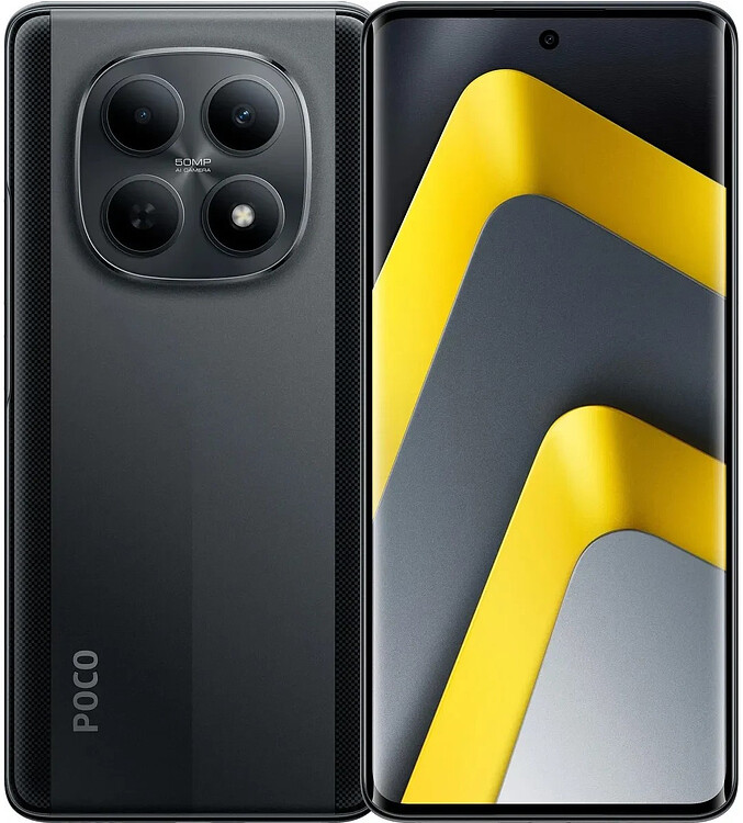 Смартфон Poco M8 5G 8/512Gb черный (MZB0NR9RU)