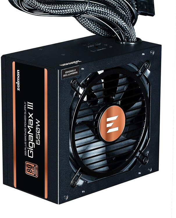 Блок питания Zalman GigaMax III 650W (ZM650-GV3)
