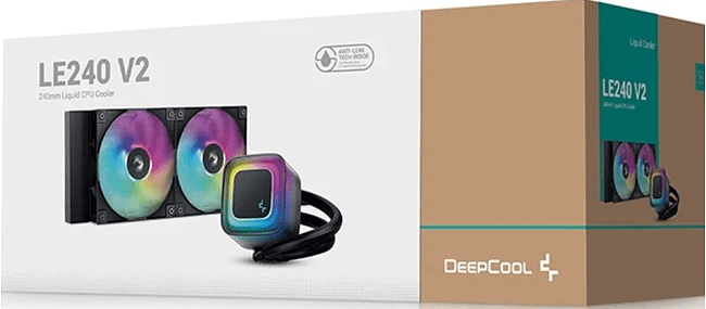 Система жидкостного охлаждения для процессора DeepCool LE240 V2 (R-LE240-BKAMMC-G-2)