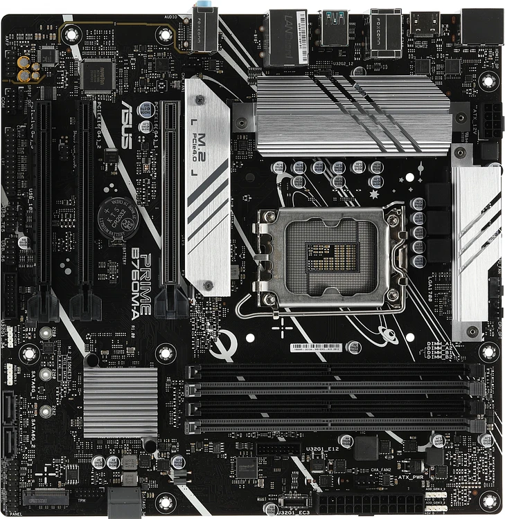 Материнская плата ASUS Prime B760M-A-CSM (90MB1EK0-M1EAYC)