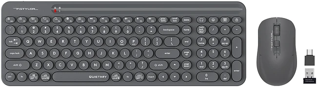 Набор периферии A4Tech Fstyler Air2 серый (FG3300)