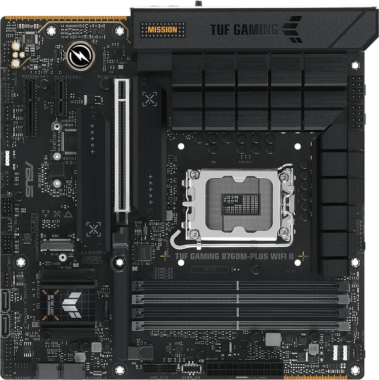 Материнская плата Asus TUF GAMING B760M-PLUS WIFI II (90MB1HE0-M0EAY0)