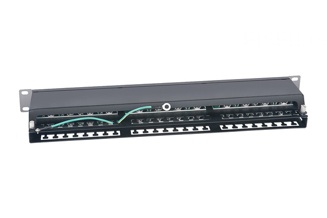 Патч-панель Cabeus PLHD-48-CAT.5E-SH-DUAL IDC-1U