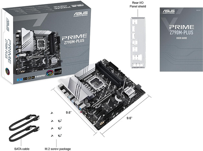 Материнская плата ASUS PRIME Z790M-PLUS (90MB1E70-M1EAY0)
