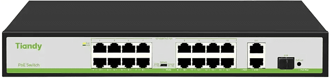Коммутатор Tiandy TC-P3S019 Spec:H/1621/AT/180 Коммутатор Tiandy TC-P3S019 Spec:H/1621/AT/180