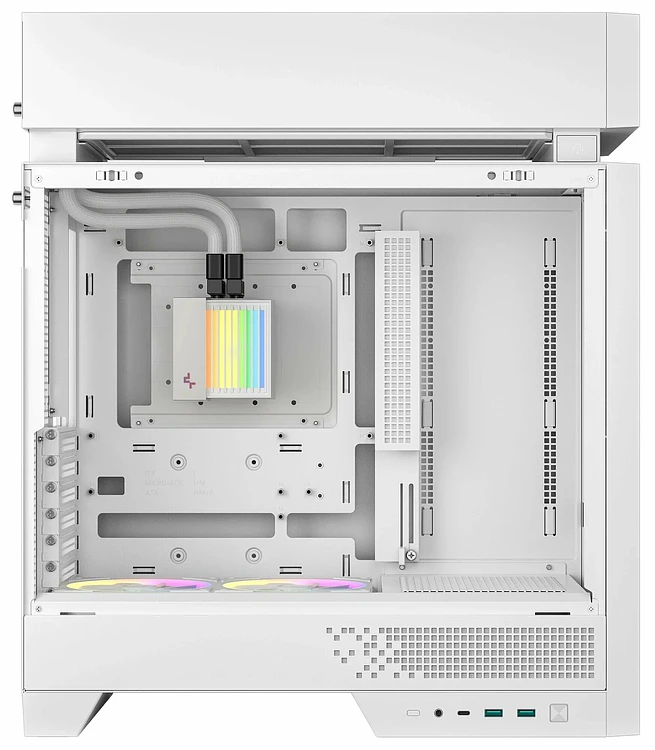 Корпус DeepCool CL6600 WH белый (R-CL6600-WHNNA0-G)