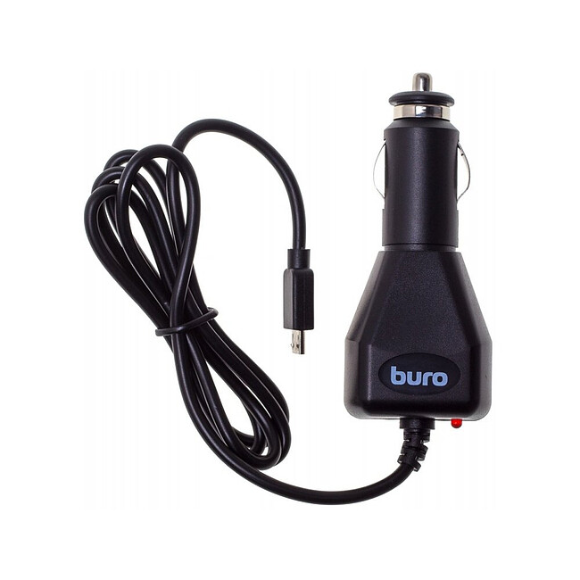 Автомобильное зарядное Buro XCJ-048-EM-2A microUSB черный