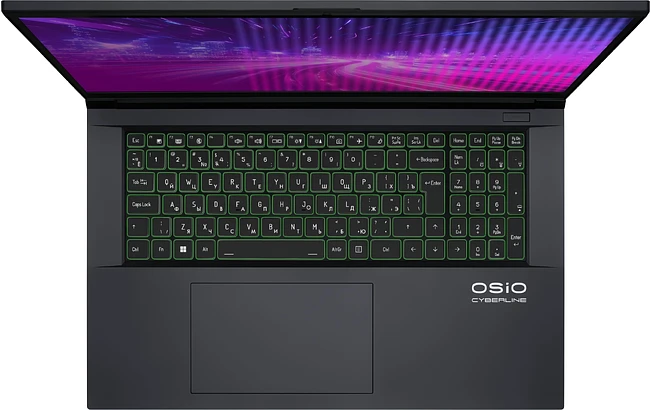 Ноутбук Osio CyberLine C170i-002 Dark Grey