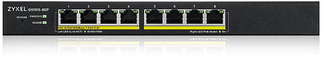 Коммутатор Zyxel NebulaFlex GS1915-8EP (GS1915-8EP-EU0101F)