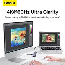 Док-станция Baseus BS-OH110 Space Grey (B00052809813-00)