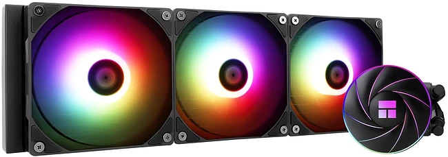 Система жидкостного охлаждения для процессора Thermalright Aqua Elite 360 V3 ARGB черный (A-ELITE-BL-360-ARGB-V3)