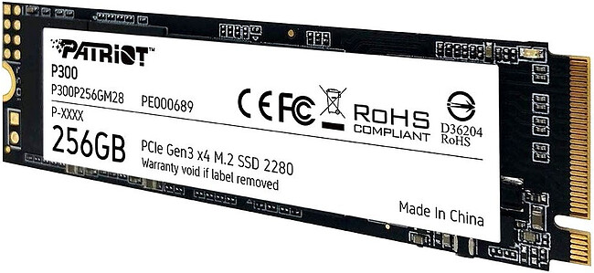 SSD диск Patriot 256GB P300P256GM28